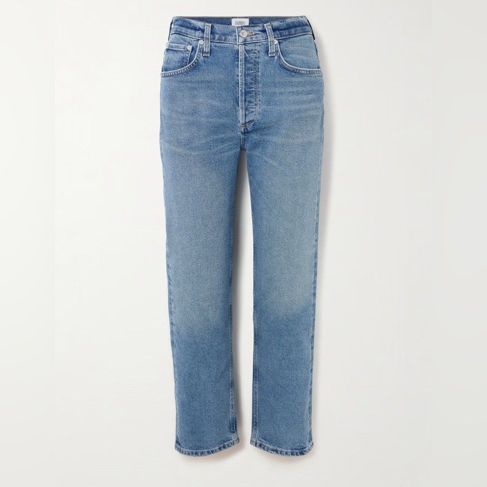 Citizens Of Humanity Blue Straight Jeans Classic Style - Picture 2 of 11